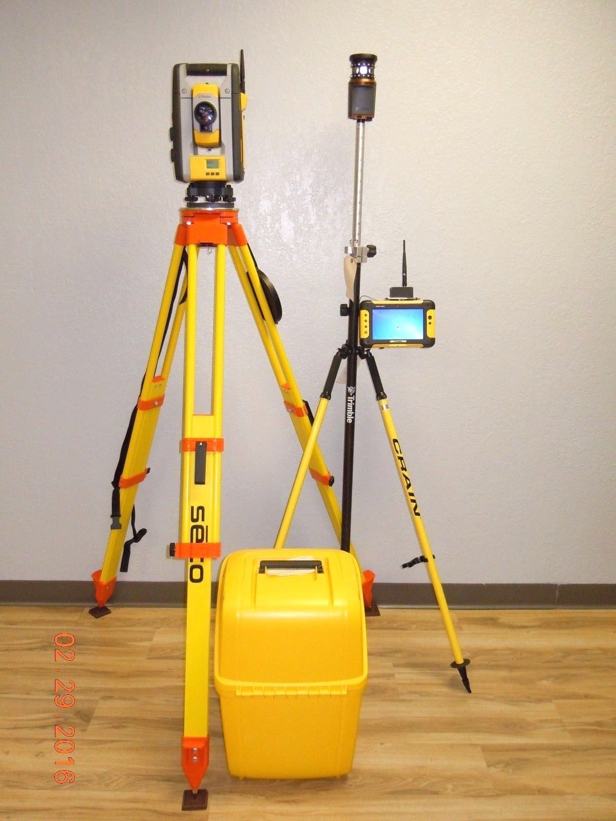 Trimble RTS773 Robotic Total Station 3″/2″ Sec with Vision & Field Link