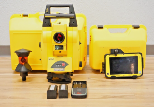 alkove Allergi kom sammen Leica ICON Robot ICR55 5″ Robotic Total Station FZ-M1 Panasonic ToughPad |  DH Technology